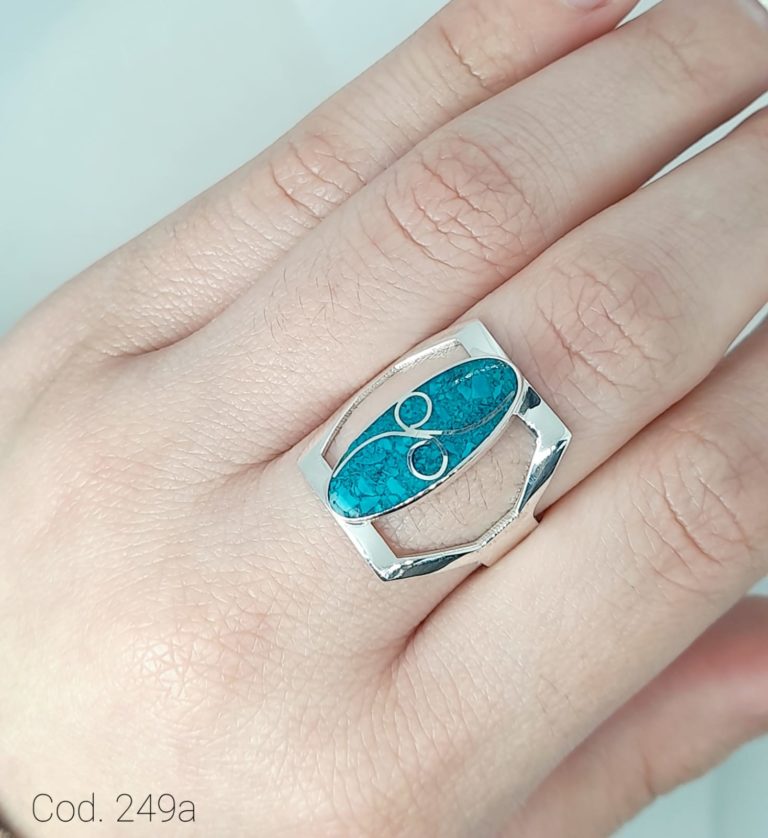 Anillo de Plata con detalle en Piedra - Imagen 3