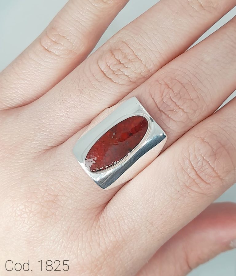 Anillo de Plata 950 con detalle en Piedra - Imagen 8