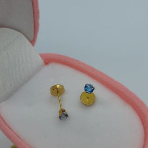 Aros bebe de Oro