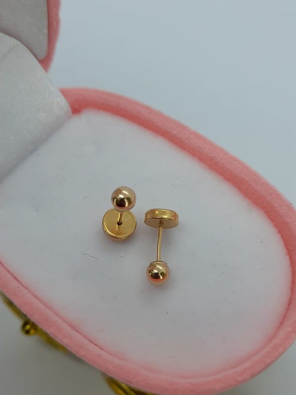 Aros bebe Oro