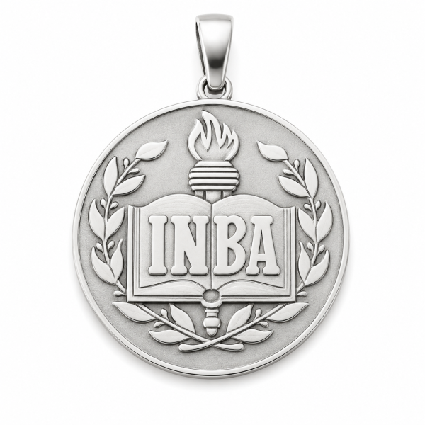 Medalla del Internado Nacional Barros Arana en plata