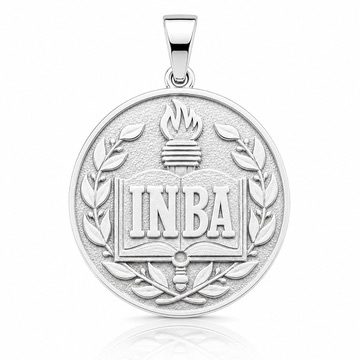 Escudo del colegio en plata 950